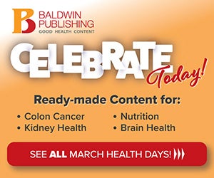 Baldwin Publishing - Celebrate Today, See All March Health Days