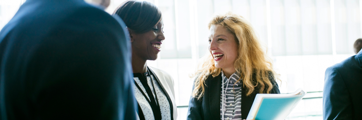 women laughing